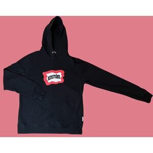 ICECREAM Timeless Hoodie in Black, 100% Cotton | Men’s Size: L
